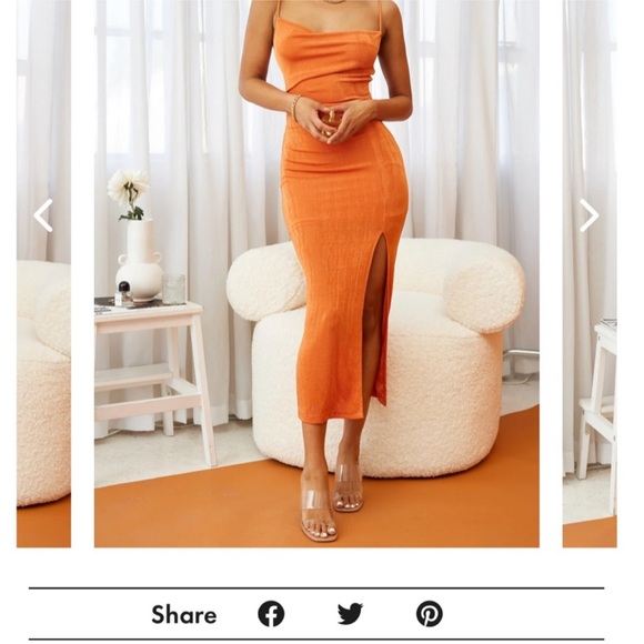 Orange Dress - Picture 6 of 6